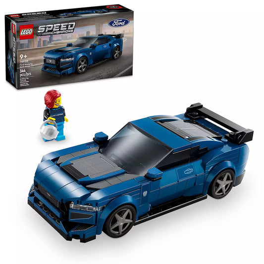 LEGO® Speed Champions Ford Mustang Dark Horse Sports Car 76920 Building Kit (344 Pieces)