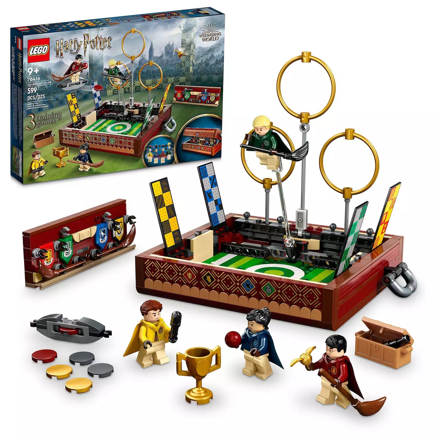 LEGO® Harry Potter™ Quidditch™ Trunk 76416 Building Toy Set (599 Pieces)