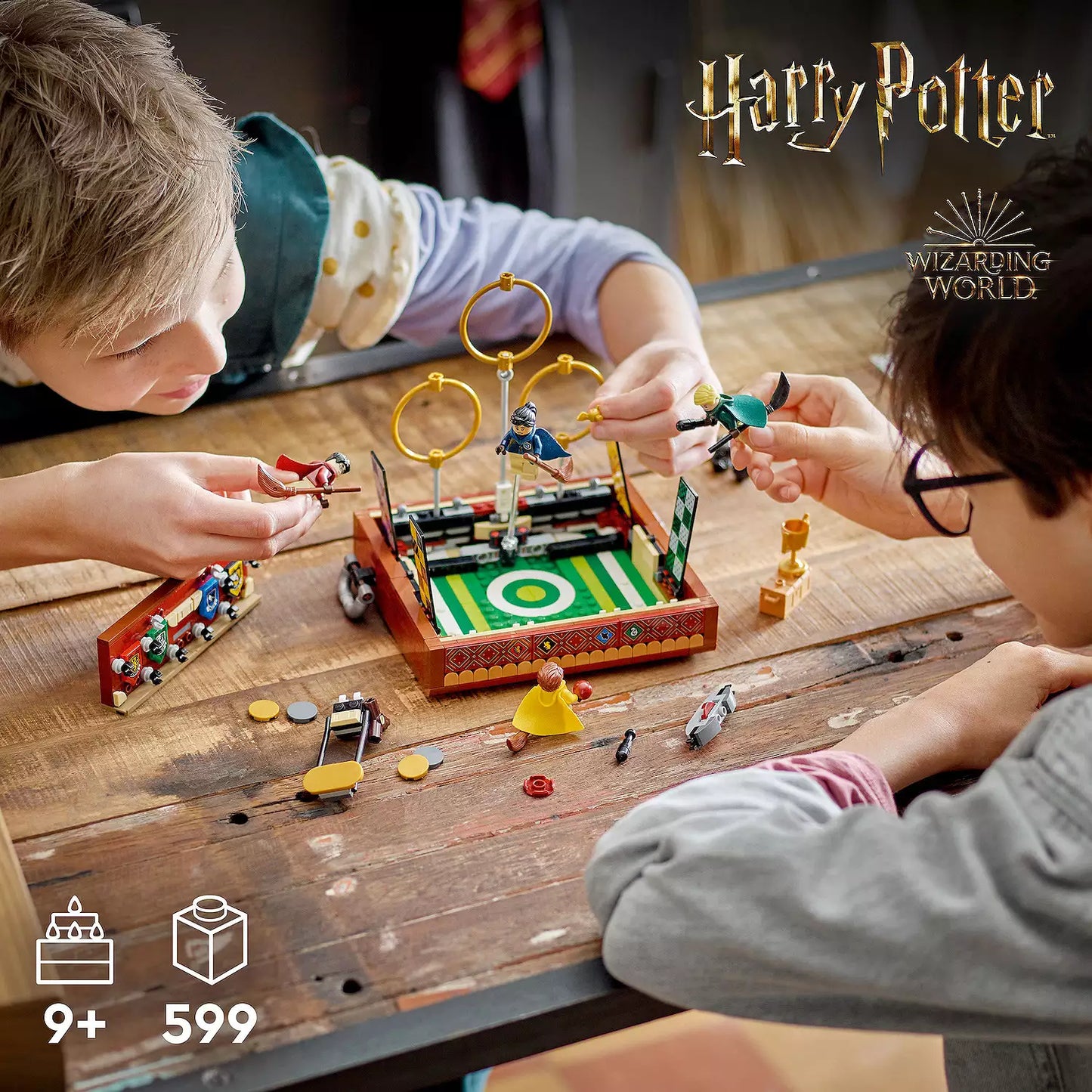 LEGO® Harry Potter™ Quidditch™ Trunk 76416 Building Toy Set (599 Pieces)