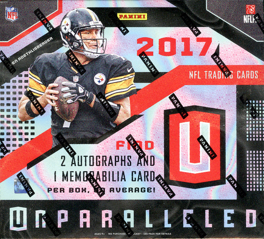 2017 Panini Unparalleled Football Hobby Box