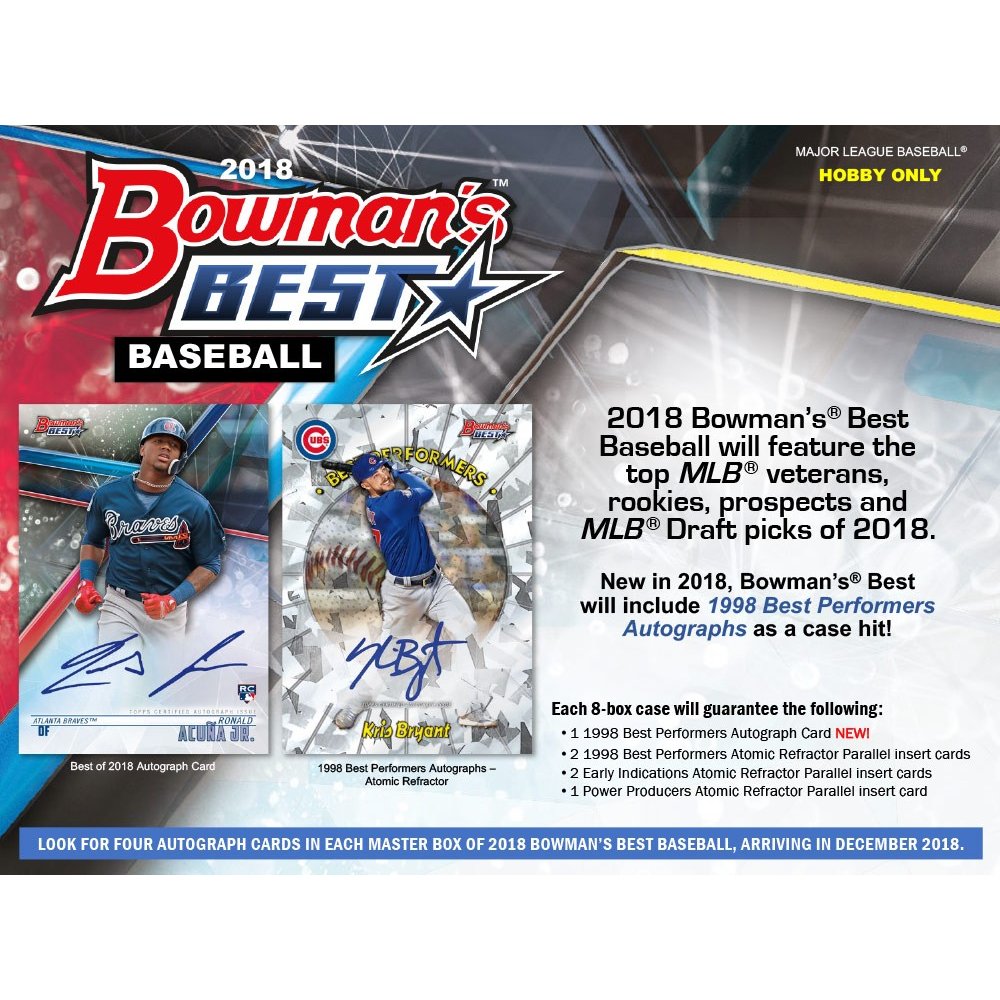 2018 Bowman's Best Baseball Hobby Box