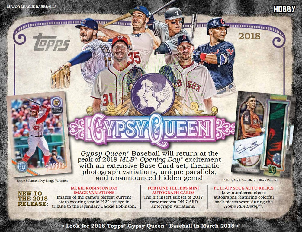 2018 Topps Gypsy Queen Baseball Hobby Box