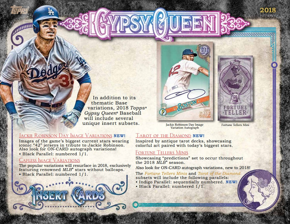 2018 Topps Gypsy Queen Baseball Hobby Box