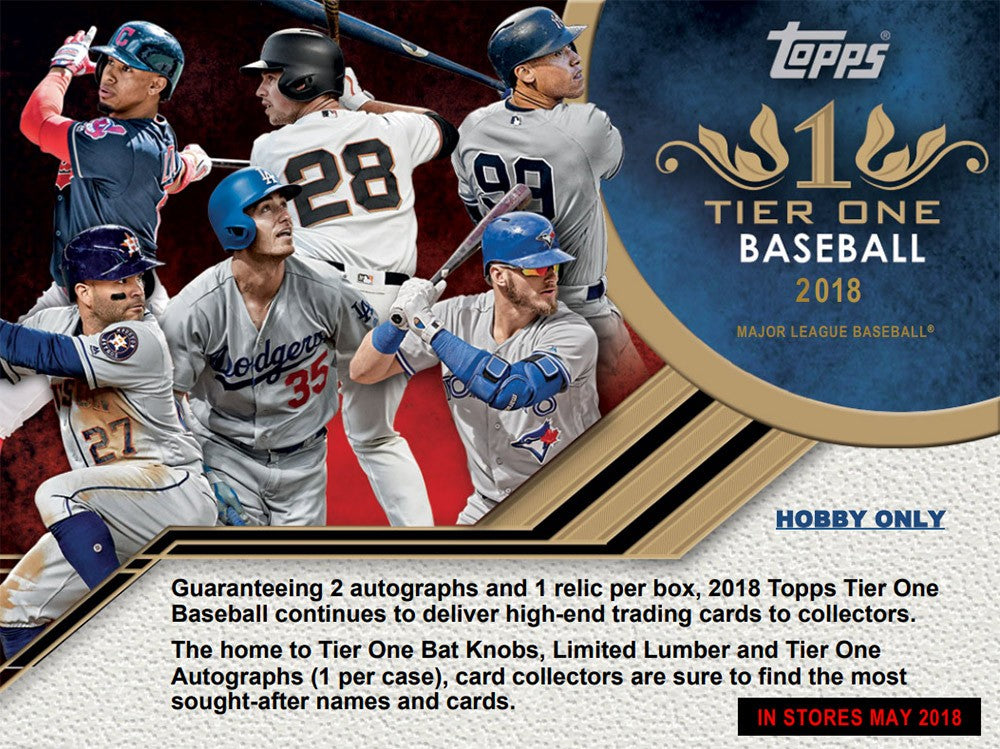 2018 Topps Tier One Baseball Hobby Box