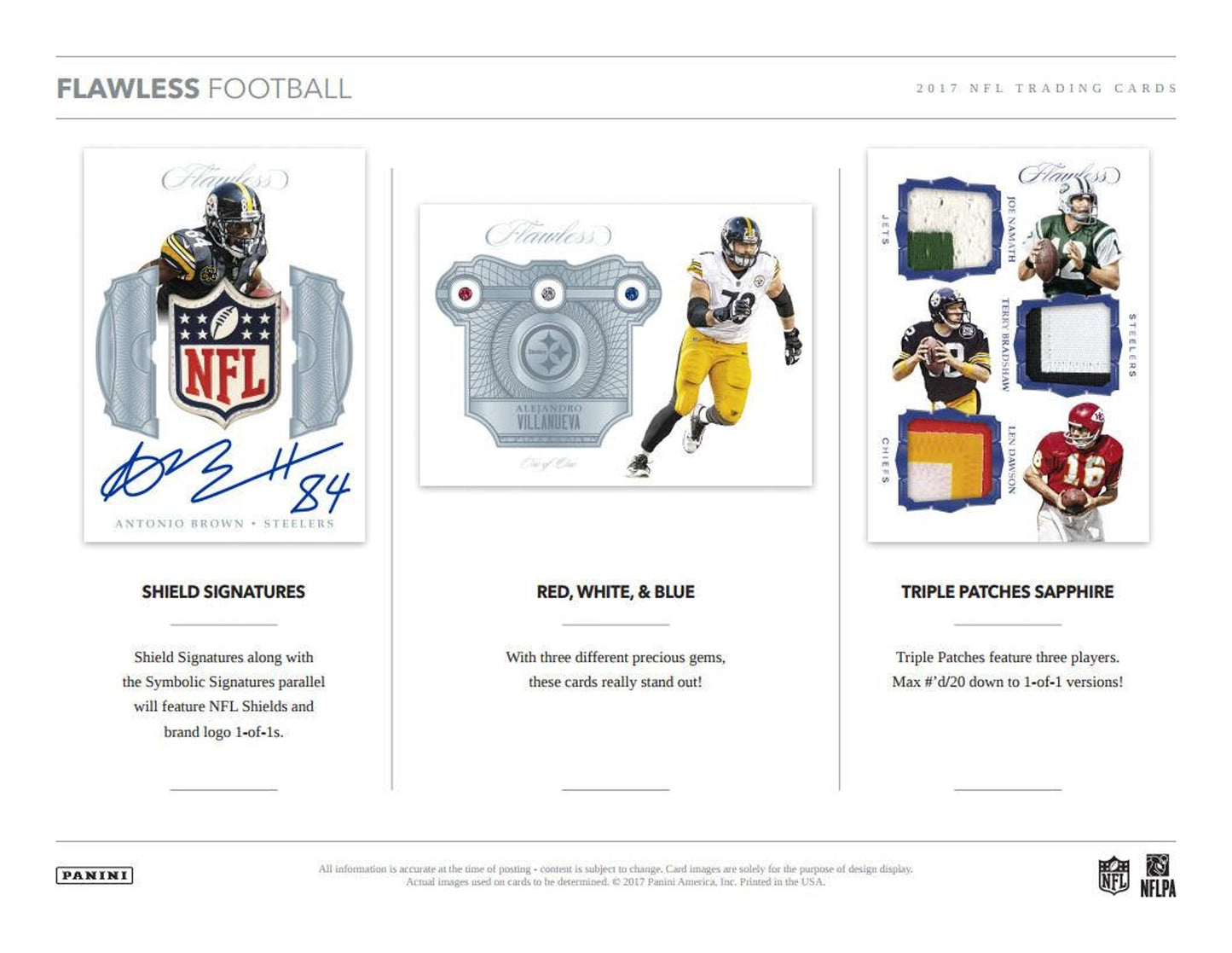 2017 Panini Flawless Football Hobby Box