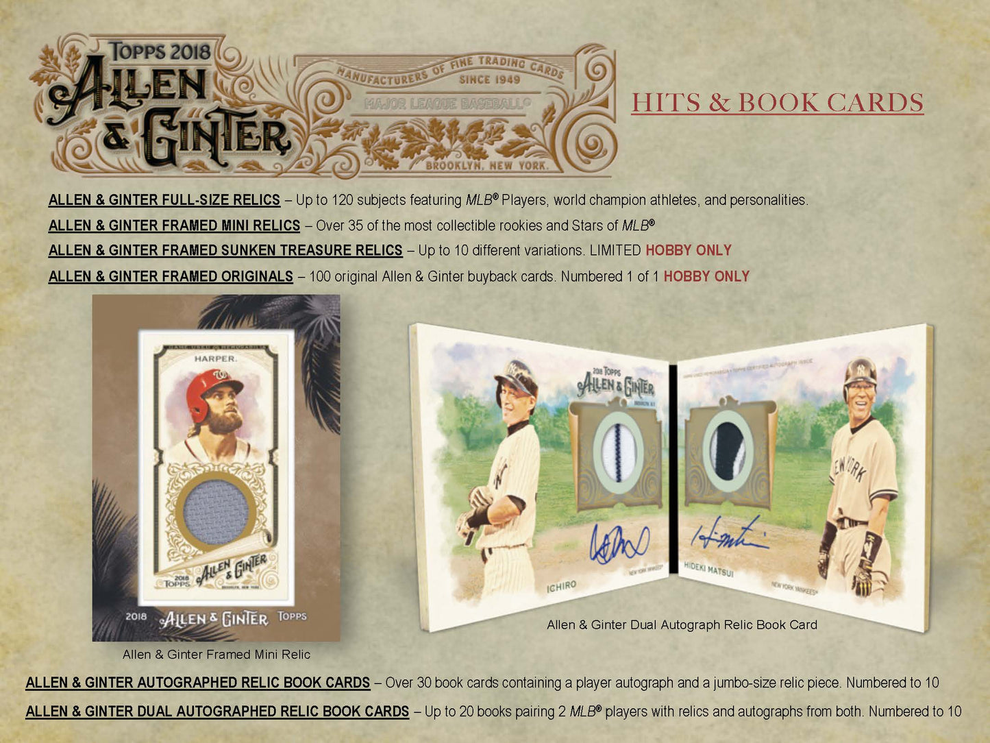 2018 Topps Allen & Ginter Baseball Hobby Box