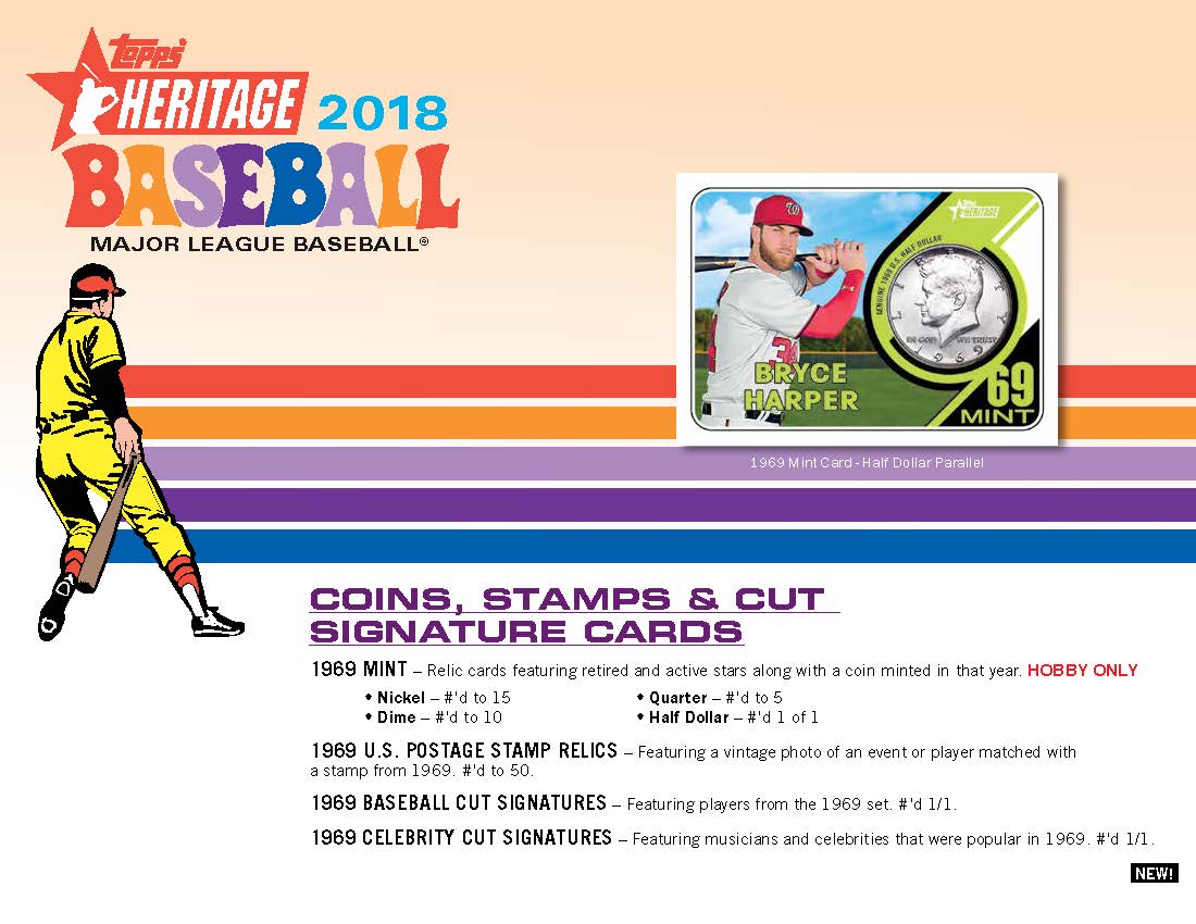 2018 Topps Heritage Baseball Hobby Box