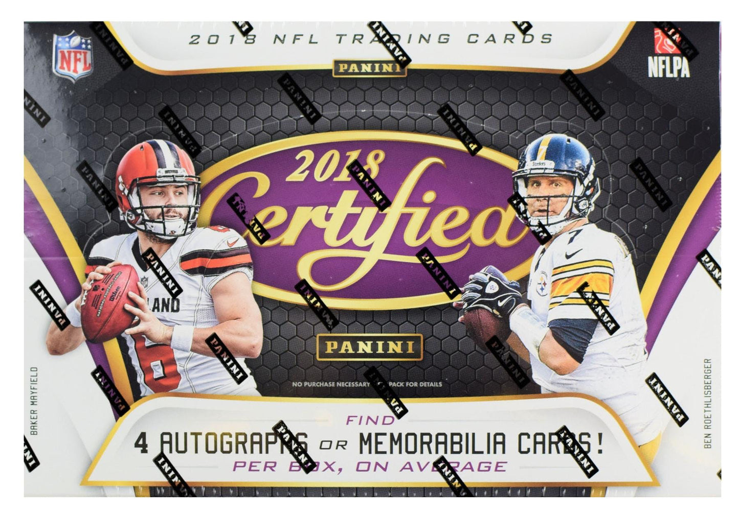 2018 Panini Certified Football Hobby Box