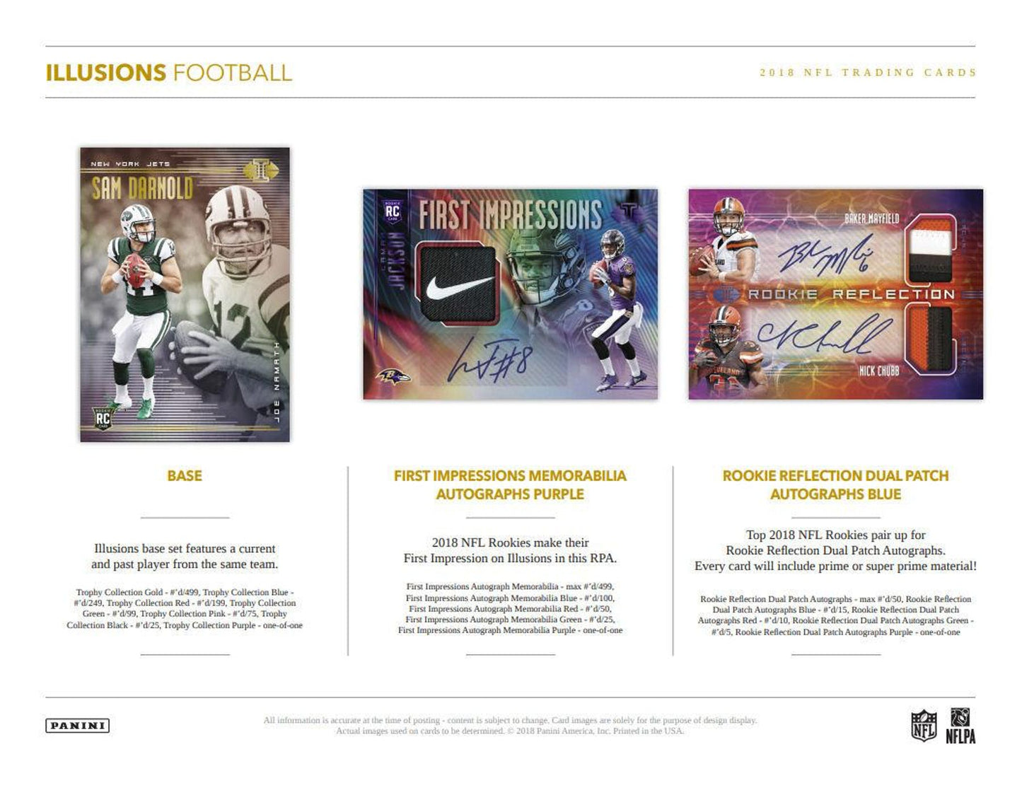 2018 Panini Illusions Football Hobby Box