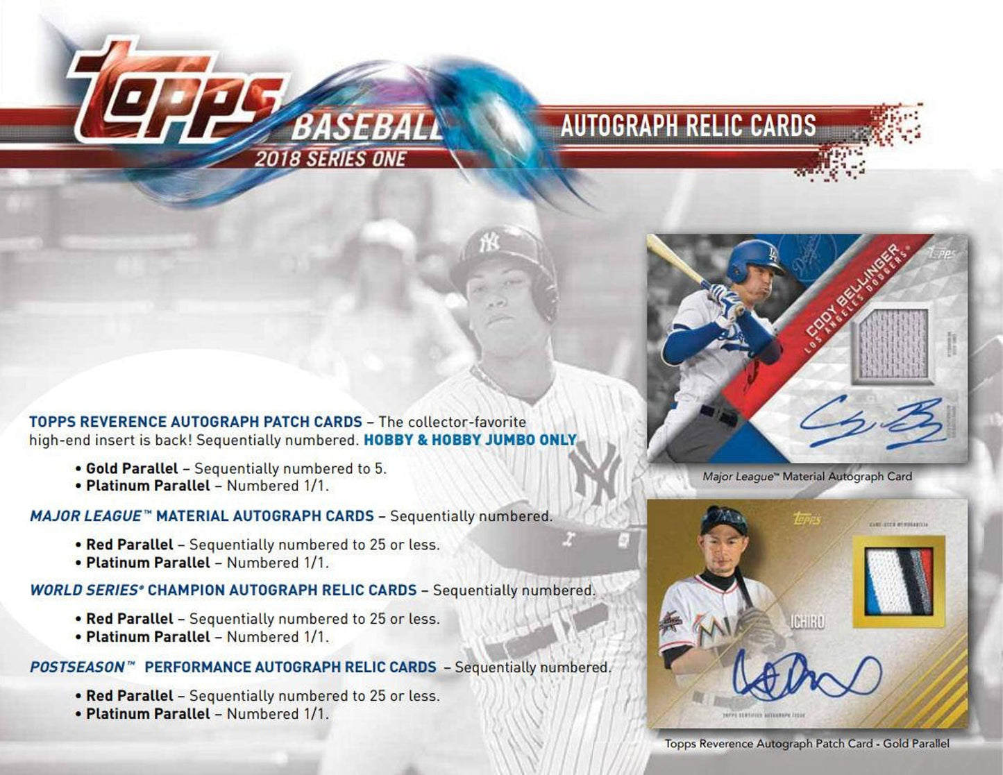 2018 Topps Series 1 Baseball Hobby Box (Plus 1 Silver Pack)