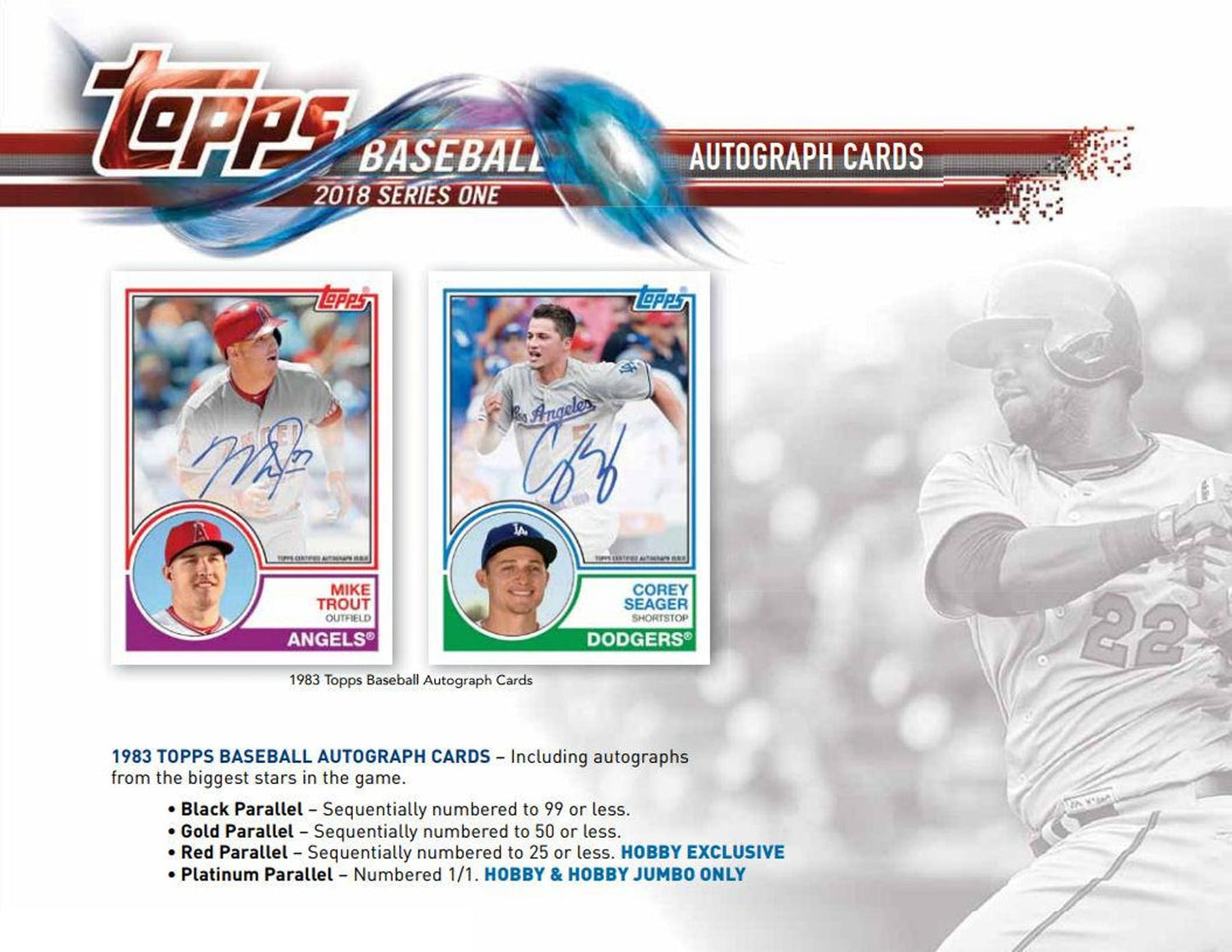 2018 Topps Series 1 Baseball Jumbo Hobby Box (Plus 2 Silver Packs)