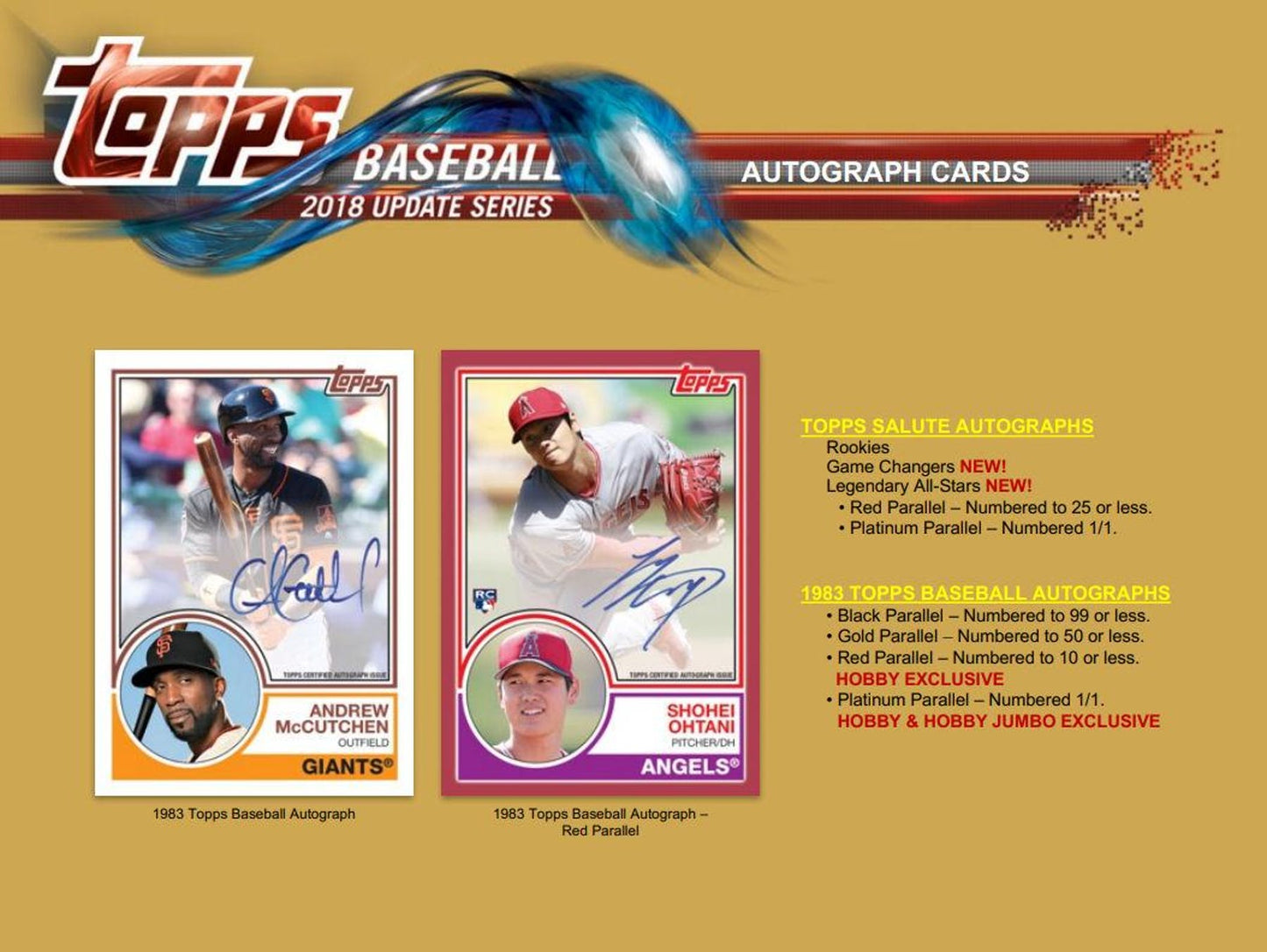 2018 Topps Update Series Baseball Jumbo Hobby Box