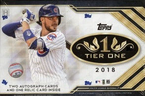 2018 Topps Tier One Baseball Hobby Box