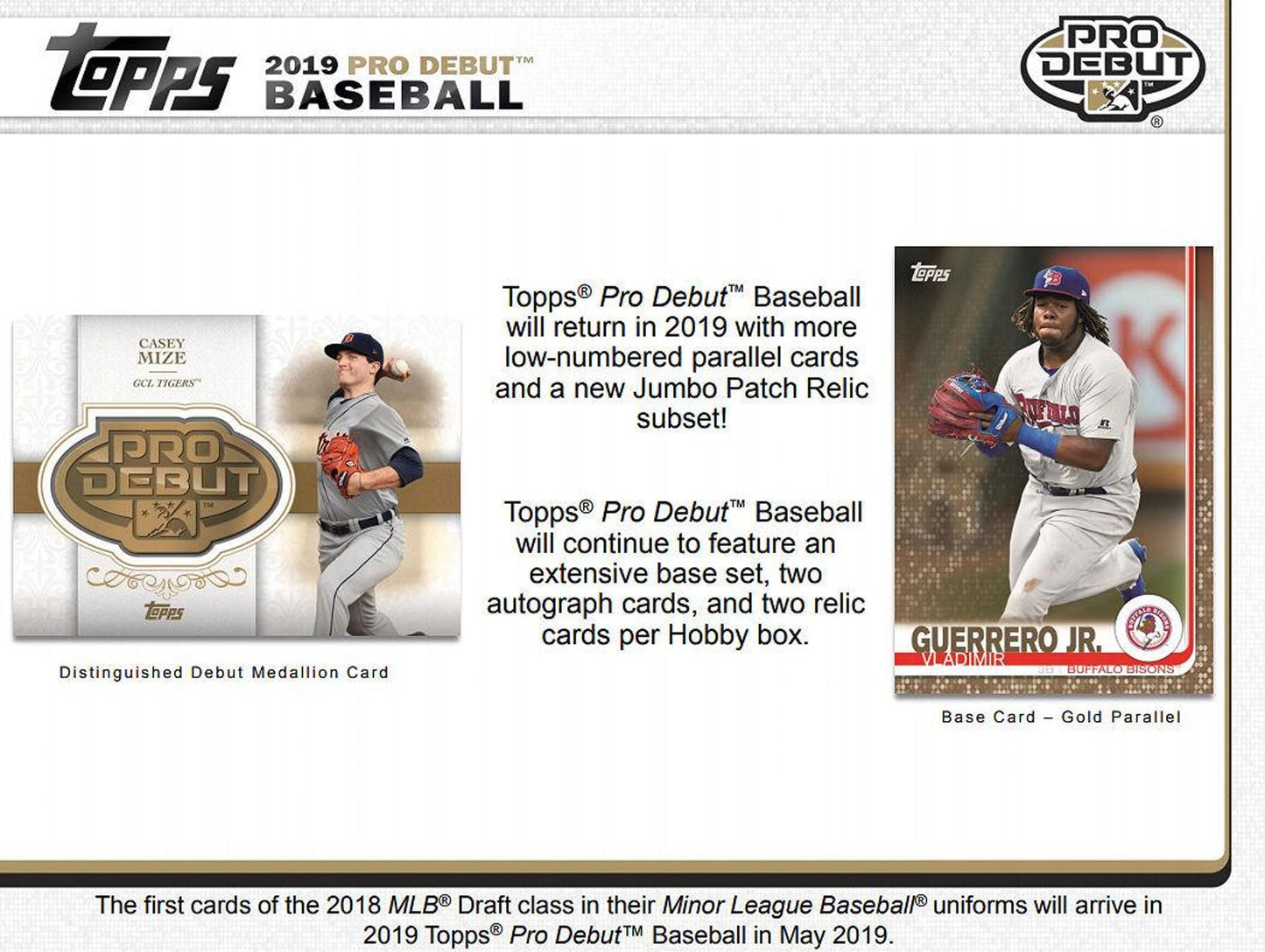 2019 Topps Pro Debut Baseball Hobby Box