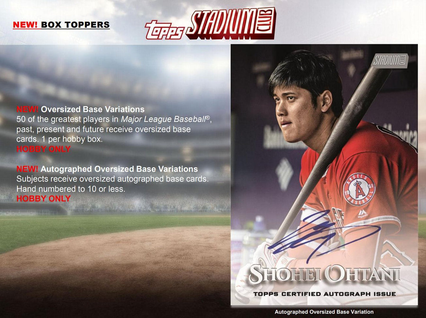 2019 Topps Stadium Club Hobby Box