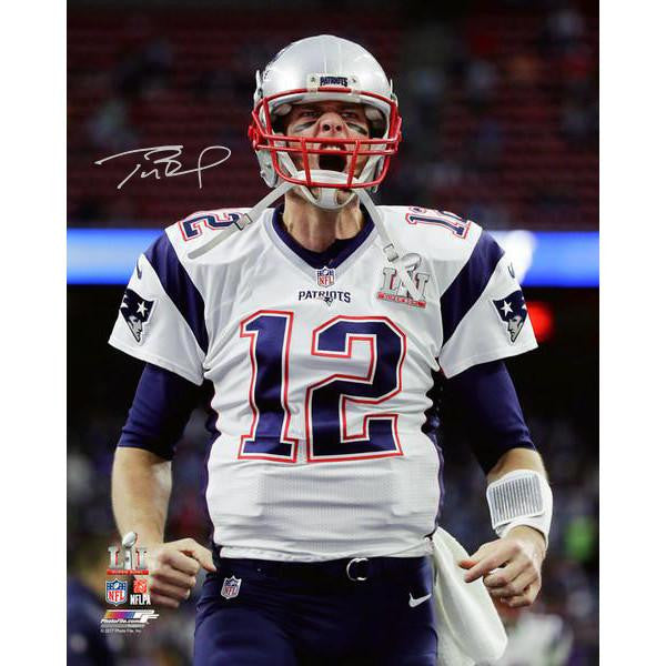 Tom Brady Autographed 8x10 or 16x20 "Scream" Photo- Tristar Authenticated