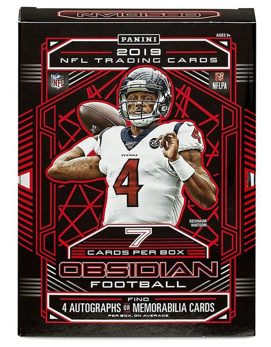 2019 Obsidian Football Hobby Box