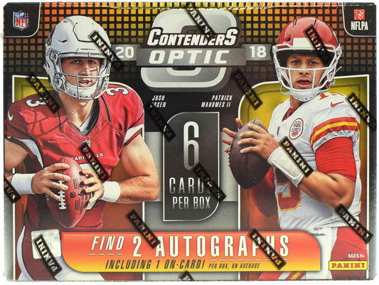 2018 Panini Contenders Optic Football Hobby Box