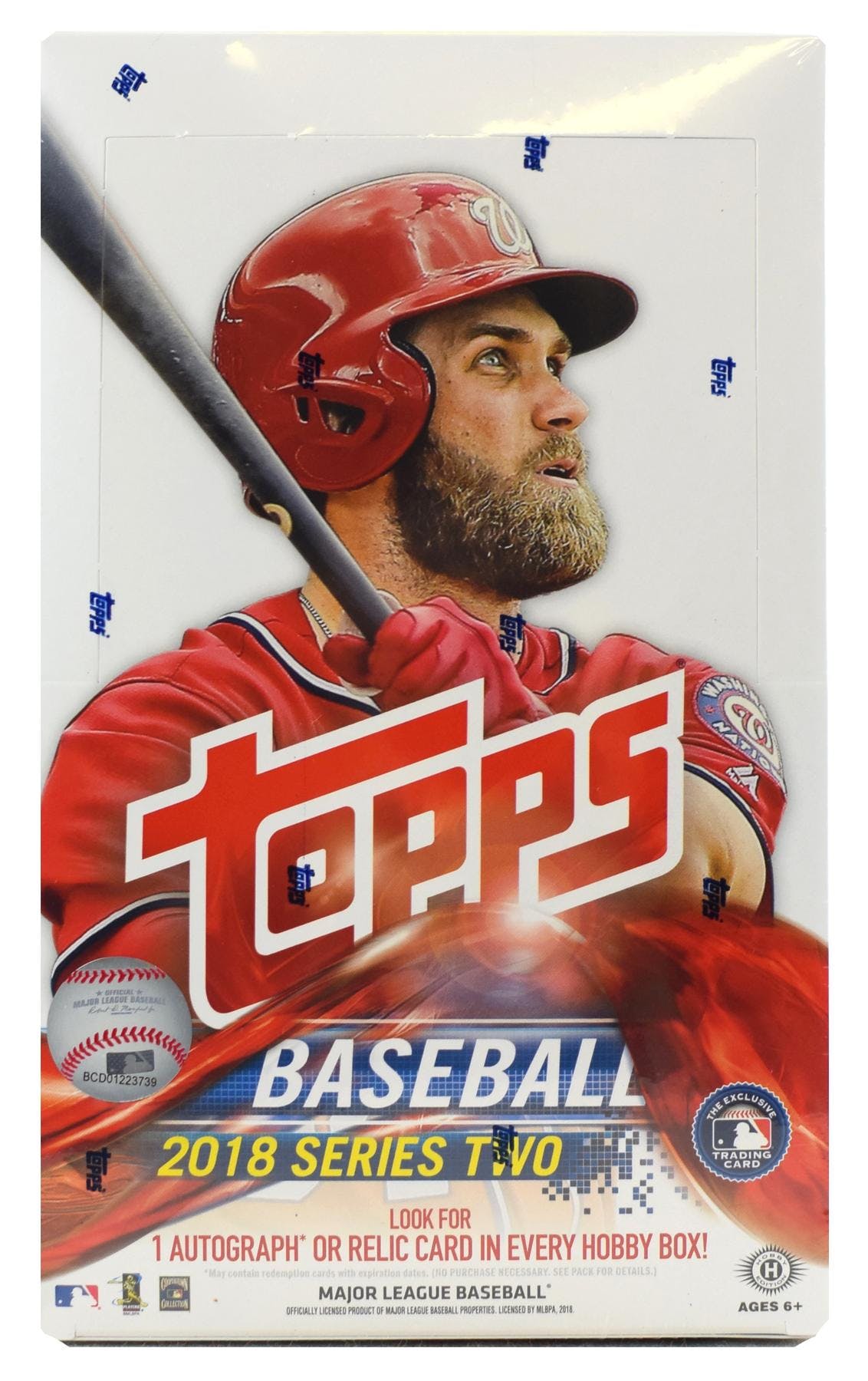 2018 Topps Series 2 Baseball Hobby Box (Plus 1 Silver Pack)